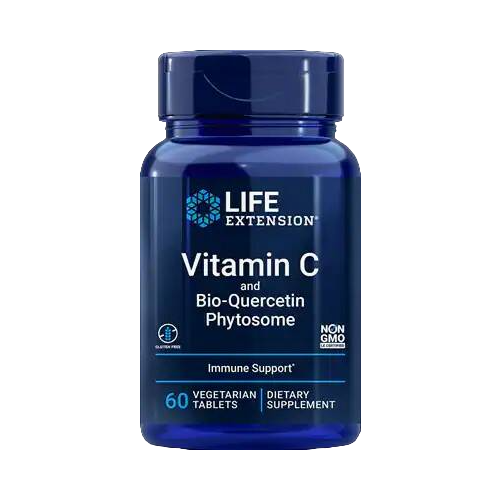 LIFE Extension Vitamin C and Bio-Quercetin Phytosome, 60 таб.