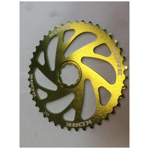 Звезда задняя Kore Rear Sprocket 40T Shimano 10 SPD Green (KCRR0140EAT)