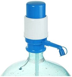 Помпа механическая, ручной насос для воды в бутылях 12 и 19 л., Mini