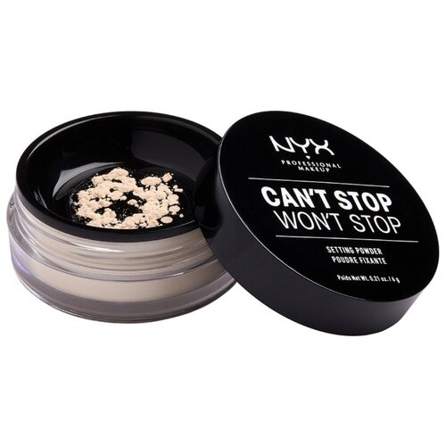 фото Nyx пудра can’t stop won’t stop