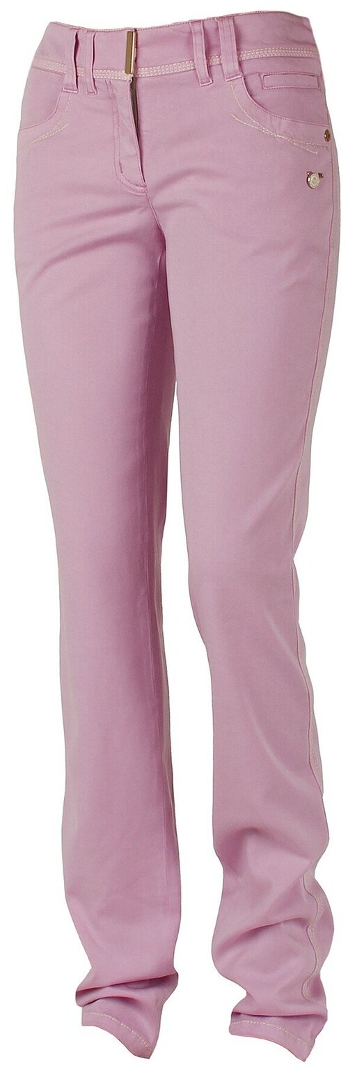 Брюки  Sportalm, демисезон/лето, прилегающий силуэт, карманы, размер 40, розовый