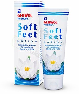 Gehwol Fusskraft Soft Feet Lotion Water Lily&Silk Лосьон для ног, 125 мл