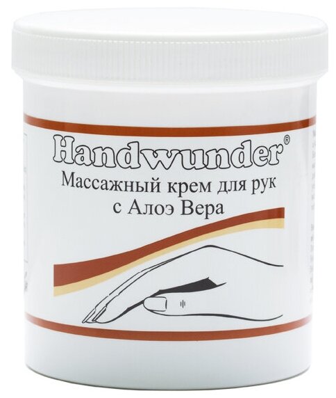 Массажный крем для рук с Алоэ Вера Handwunder (270мл)/ Handmassgecreme mit Aloe Vera