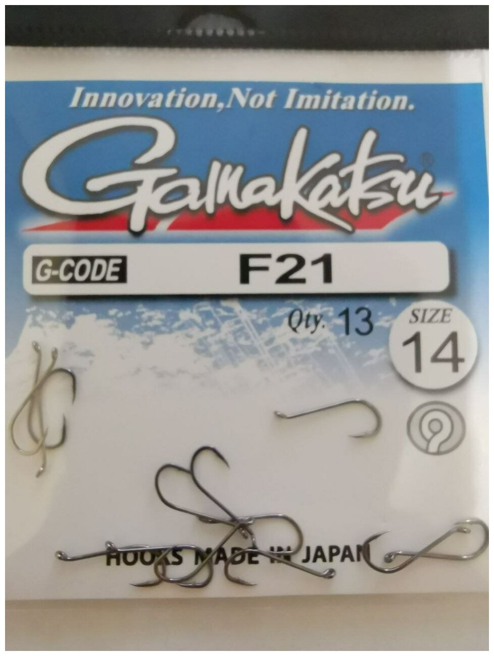 Крючок Gamakatsu Hook F21 №14