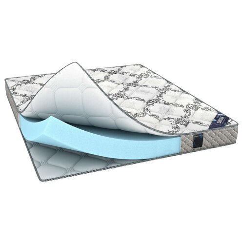 фото Матрас dimax твист ролл медиум 70x200, белый/серый