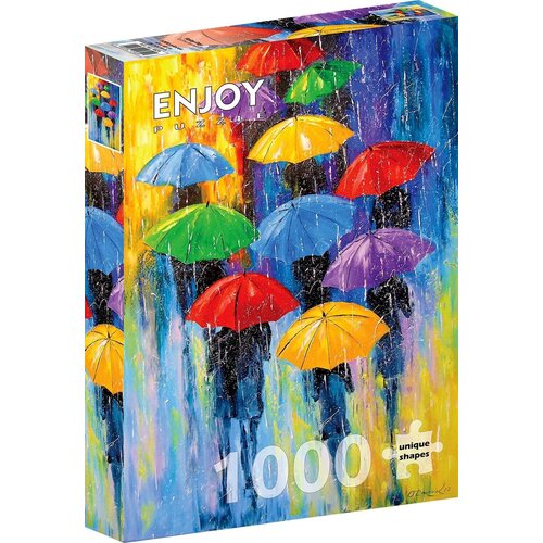 Пазл Enjoy 1000 деталей: Дождливый день пазл enjoy 1000 деталей букет сирени в вазе