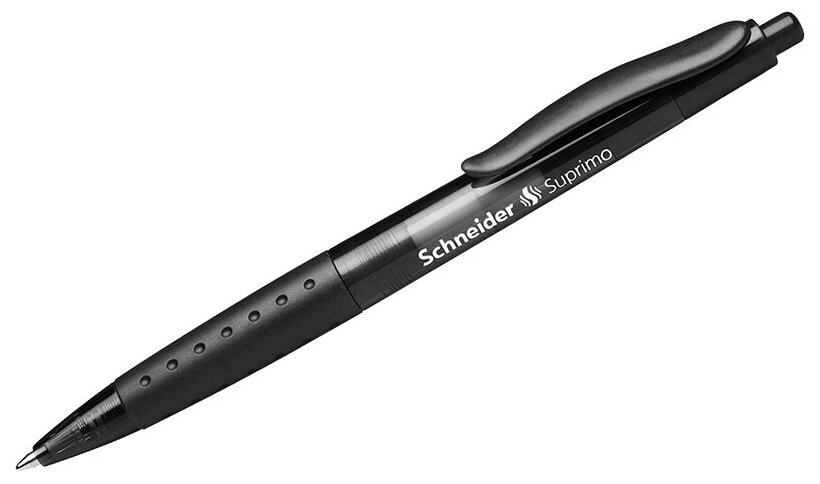 Ручка шариковая автоматическая Schneider Suprimo (0.5мм, черный цвет чернил) 1шт. (135601)