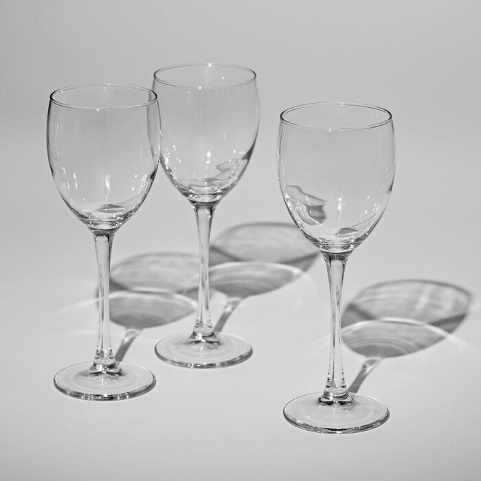 Набор бокалов для вина «Эталон», 250 мл, 3 шт 9671429