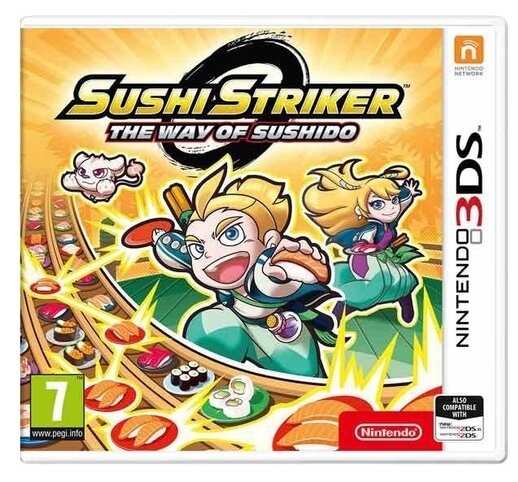3DS  Nintendo Sushi Striker: The Way of Sushido