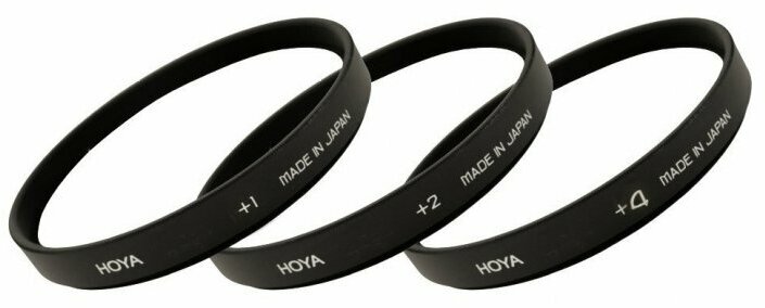 Комплект светофильтров Hoya Close-Up Set2 (+1+2+4) 55mm, макролинза