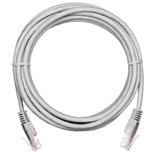 Кабель NETLAN EC-PC4UD55B-BC-PVC-020-GY-10, 2 м, 10 шт., серый