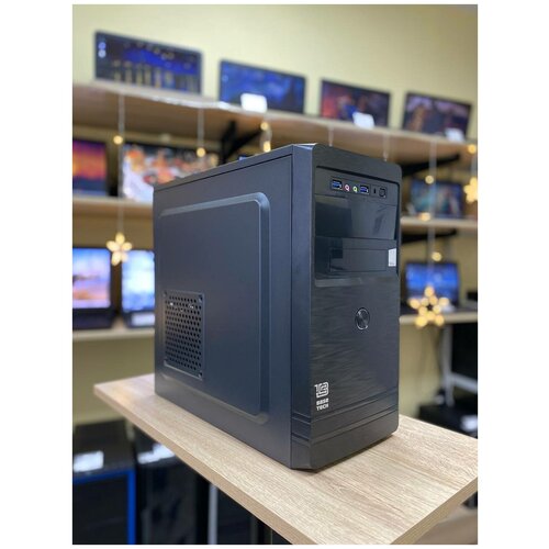 Системный блок Intel Pentium Gold G6405 x2 4.1GHz/DDR4 12Gb/SSD 128Gb/UHD-графика Intel 610-SMA/450W/Black/Win10Pro