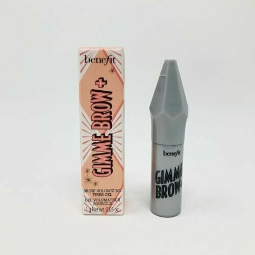 Оттеночный гель для объема бровей мини формат Benefit GIMME BROW+ volumizing fiber gel оттенок NEUTRAL LIGHT BROWN 1g