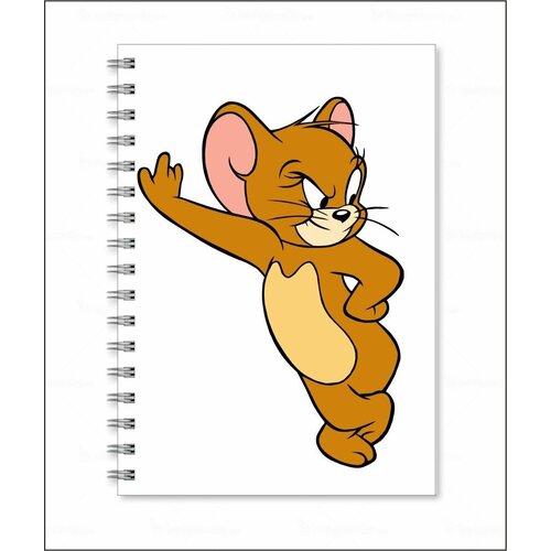 Тетрадь Том и Джерри - Tom and Jerry № 17 пенал школьный том и джерри tom and jerry 5