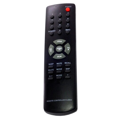 фото Пульт ду huayu r-28b04 для телевизоров daewoo dmq-14q4t/dmq-14a5t/dmq-14q2t/dmq-14q3t/dmq-20q3/dmq-20t1t черный