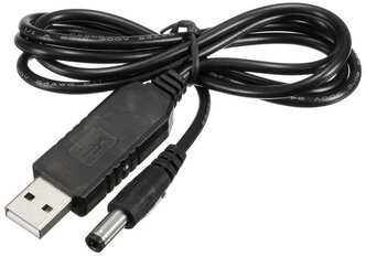 Конвертер USB 5V на 9V/1000mА (5.5 x 2.1), для подключения устройств с питанием 9V к устройствам с выходом USB или внешнего аккумулятора (powerbank)