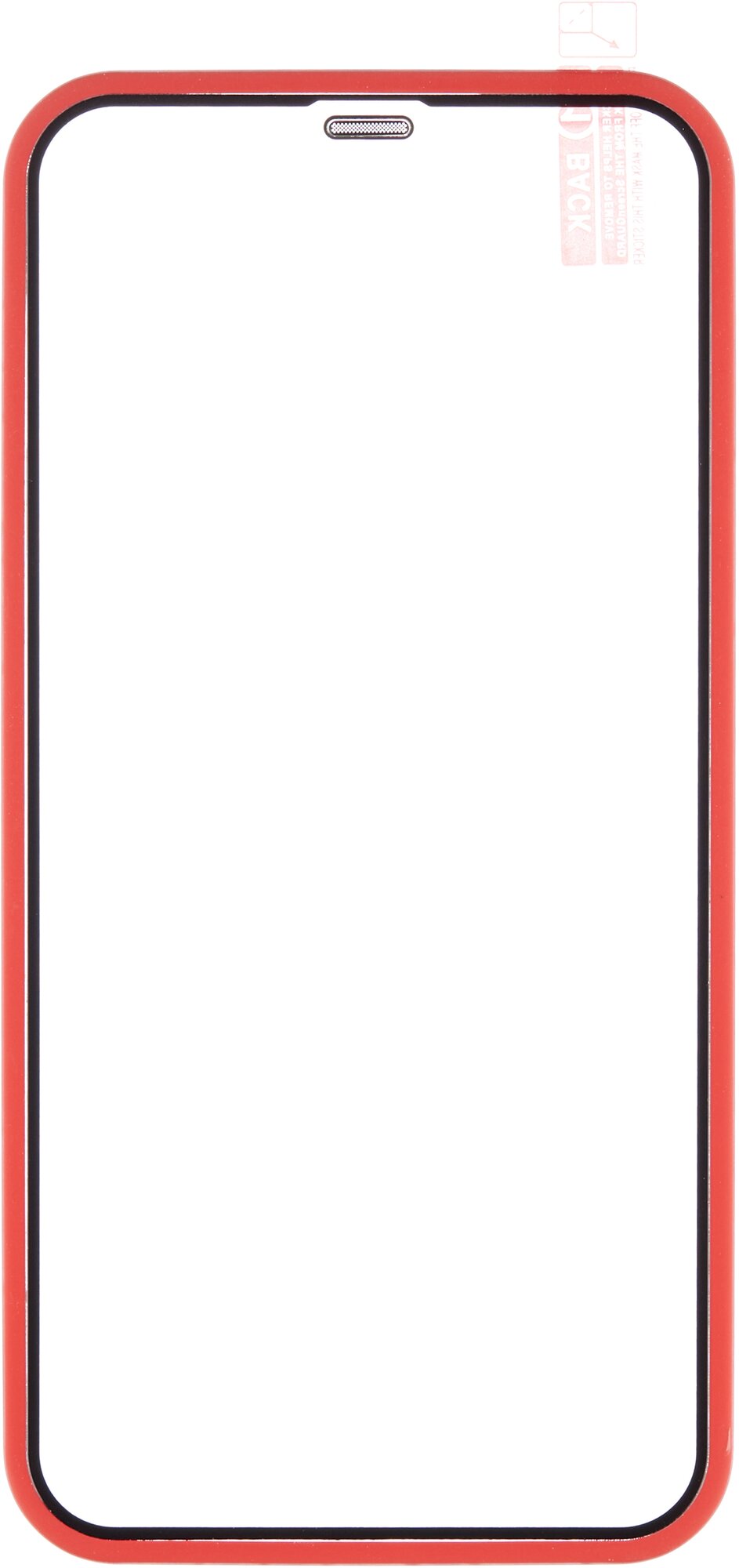 Защитный комплект Red Line 360° Full Body для iPhone 12 Pro (чехол+стекло), красный - фото №3