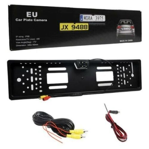 Рамка номерного знака JX 9488 с камерой заднего вида для автомобиля 105000₽