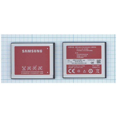 аккумулятор ibatt ib u29 m256 800mah для samsung sgh c450 sgh x208 sgh e251 sgh x158 sgh x168 sgh e258 sgh e428 sgh m200 Аккумуляторная батарея AB474350BU/AB474350BE для Samsung SGH-G810/SGH-D780/SGH-i550/GT-i8510