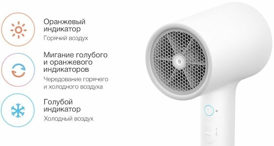 Фен Xiaomi Mijia Water Ion Hair Dryer - фото №14