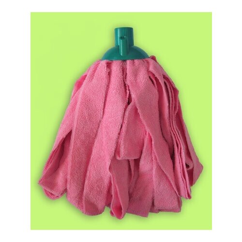 Насадка для мытья пола МОП умничка матерчатая микрофибра резаная М-140/С/IN мульти