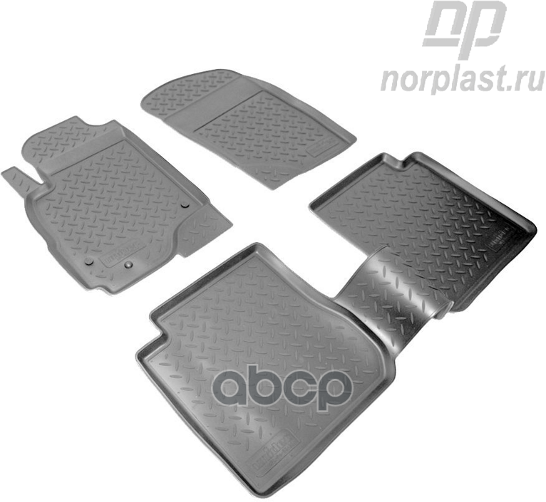 Коврики В Салон Полиуретан Norplast Mitsubishi Outlander 02-07 Черный Комплект Npl-Po-59-31 Mitsubishi Outlander 02-07 NORPLA.