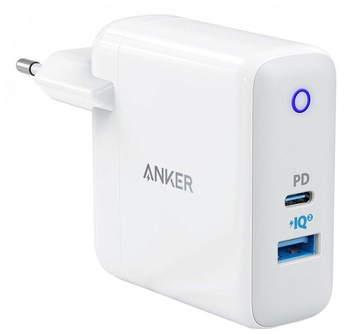 Сетевая зарядка ANKER PowerPort 2 USB-C фото 1