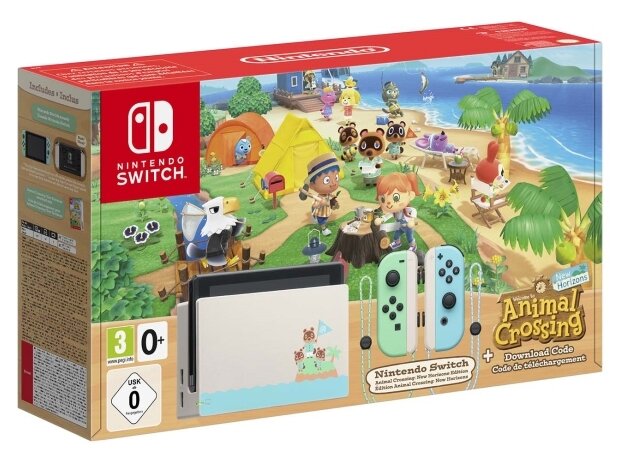 Игровая приставка Nintendo Switch Особое издание Animal Crossing: New Horizons