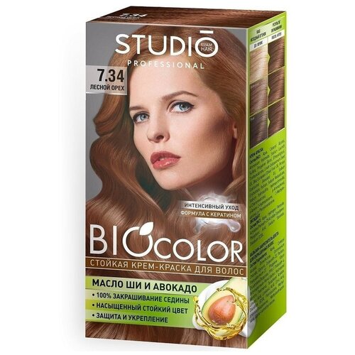 Студио BIOCOLOR 7,34 Лесной орех .12