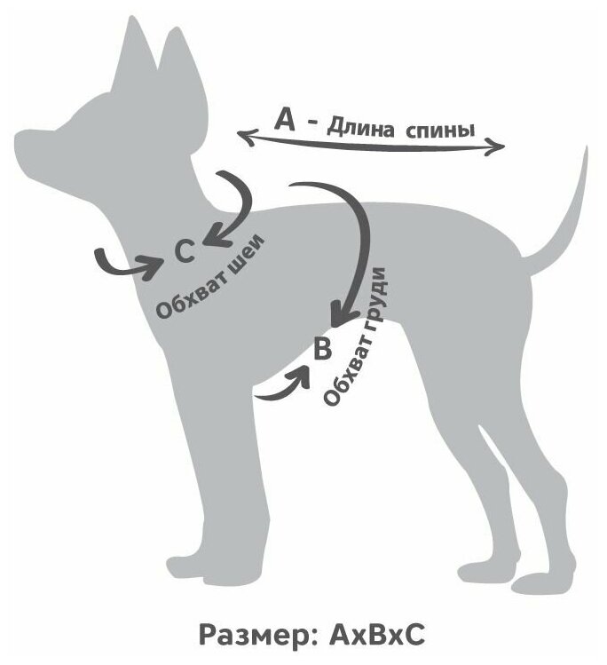 Triol Свитер для собак "Собачка" голубой, размер S (25см) - фотография № 3