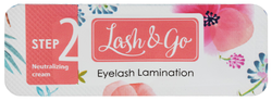 Lash&Go Состав для ламинирования №2 Neutralizing Cream 1 мл