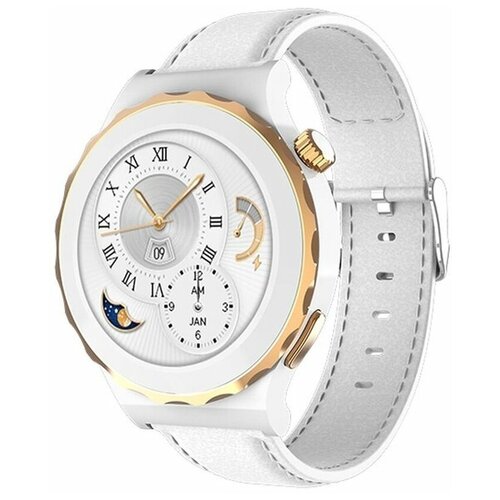 Женские Смарт-часы HW3 Mini IziTechno Смарт-часы с поддержкой NFC и Bluetooth для звонков золото 269000₽