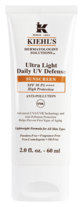 Kiehl's флюид Dermatologist Solutions Ultra Light Daily UV Defense Sunscreen против негативного воздействия окружающей среды SPF 50, 60 мл