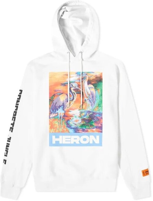 Толстовка Heron Preston, размер S, белый, мультиколор