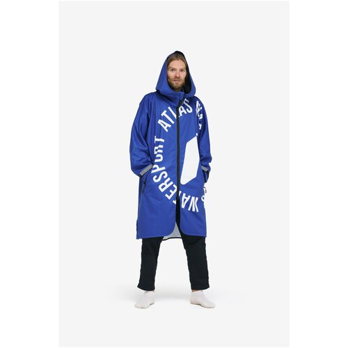 фото Пончо для водных видов спорта, плавание, серфинг, вейкбординг atlas poncho blue atlas watersport