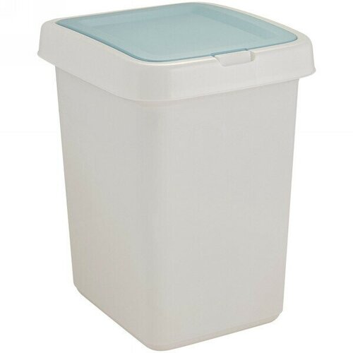Контейнер для мусора 25л Step с крышкой Push to Open белый 1768₽