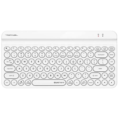 Клавиатура A4Tech Fstyler FBK30 белый USB беспроводная