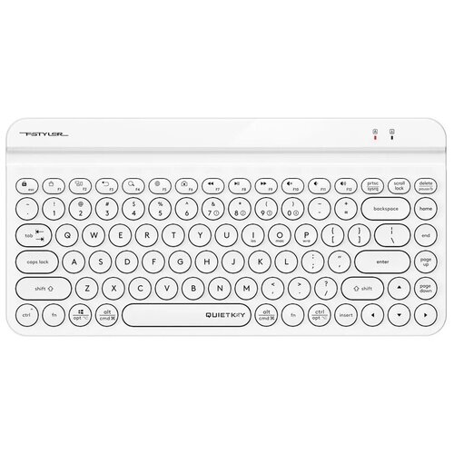 Клавиатура A4Tech Fstyler FBK30 белый USB беспроводная 284000₽