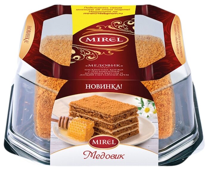 Торт Mirel Медовик со сметанным кремом