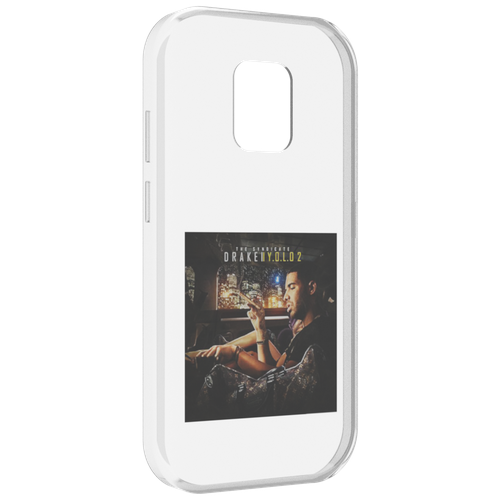 Чехол MyPads Drake - You Only Live Once 2 для UleFone Power Armor 14 / 14 Pro задняя-панель-накладка-бампер