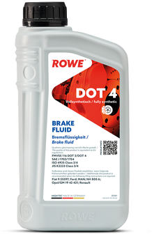 Тормозная жидкость ROWE HIGHTEC BRAKE FLUID DOT 4 1л