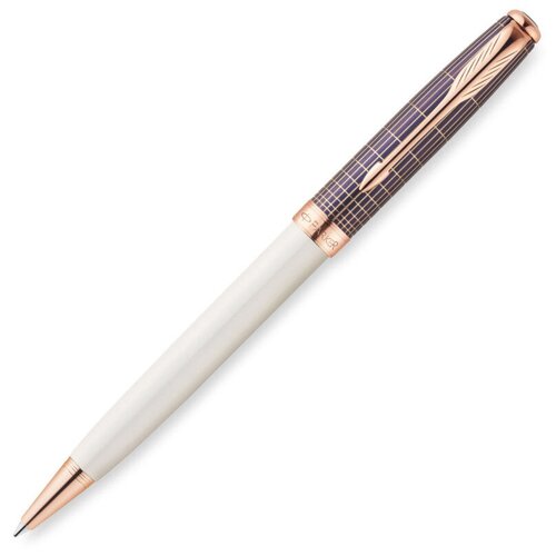 Ручка шариковая Parker Sonnet K536 Contort Purple Cisele PGT 1930058