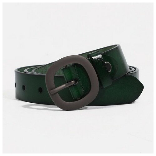 фото Ремень сима-ленд, размер 105, зеленый сима-лэнд