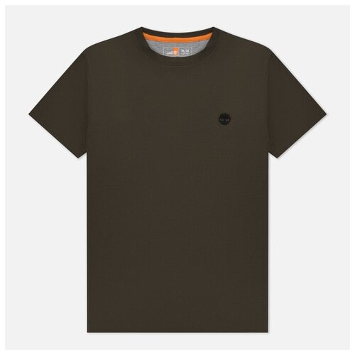 Мужская футболка Timberland Dunstan River Slim Fit зелёный, Размер S