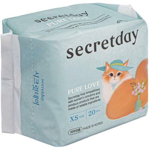 Ежедневные прокладки, SECRETDAY PURE LOVE, 20 шт.