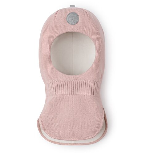 Шапка-шлем Sherysheff демисезонная, шерсть, размер 52-54, розовый