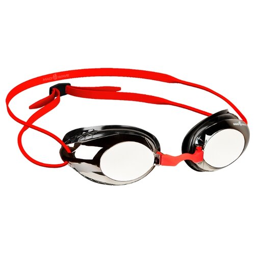 фото Очки для плавания mad wave honey mirror, red/black, m0427 19 0 05w