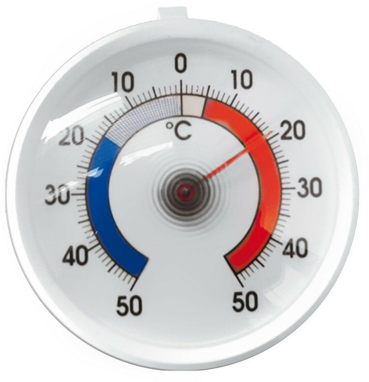 Термометр для холодильника Paderno (1C+50-50) 65х55мм, пластик, белый