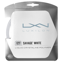 Теннисная струна Luxilon Savage White