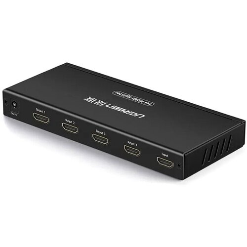 Сплиттер Ugreen 4xHDMI Amplifier Splitter Black 40202